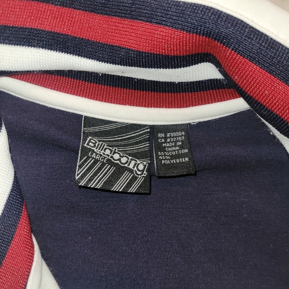 Billabong Y2K White Performance Jacket with Red and Navy Accents L - Picture 5 of 5